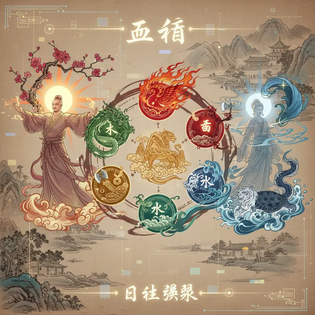 日主強弱 - 五行