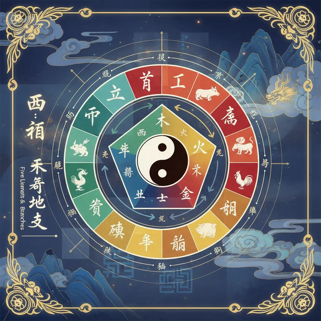 天干地支 - 五行