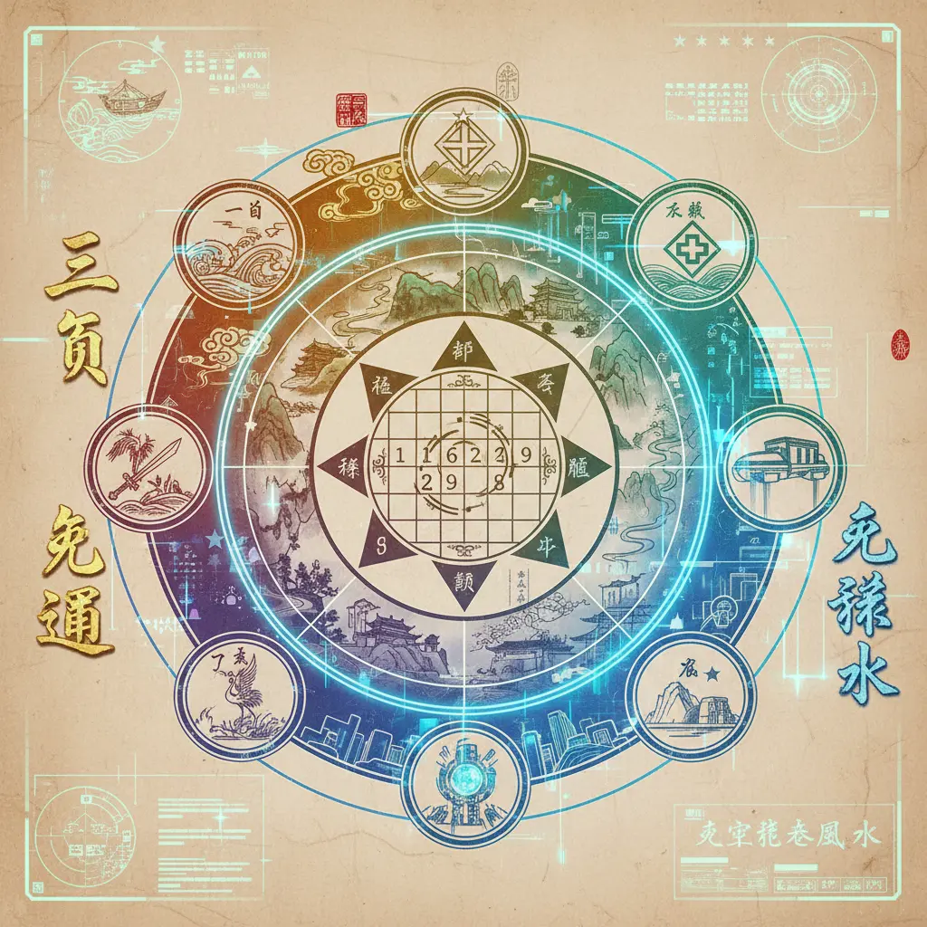 玄空飛星風水 - 三元九運