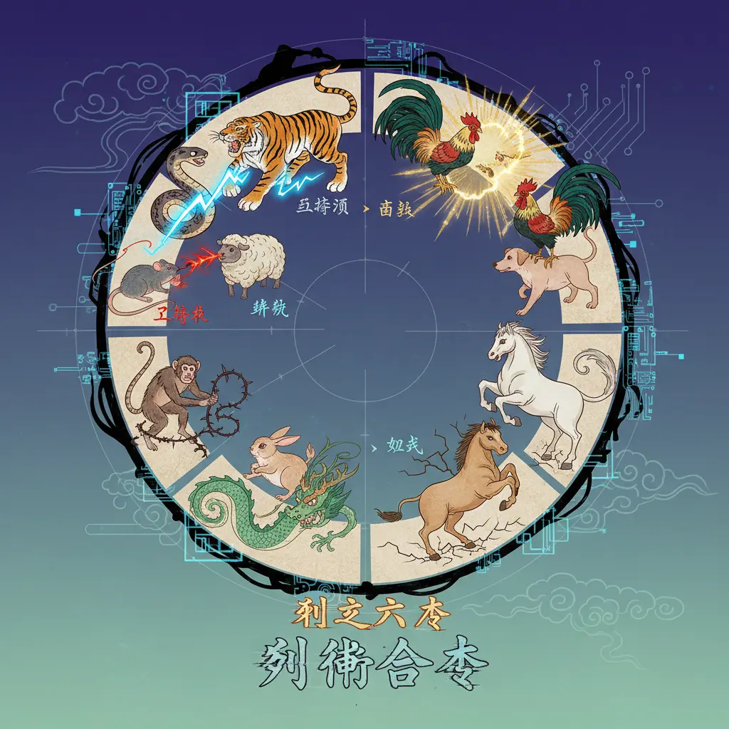 刑衝合害 - 地支六害