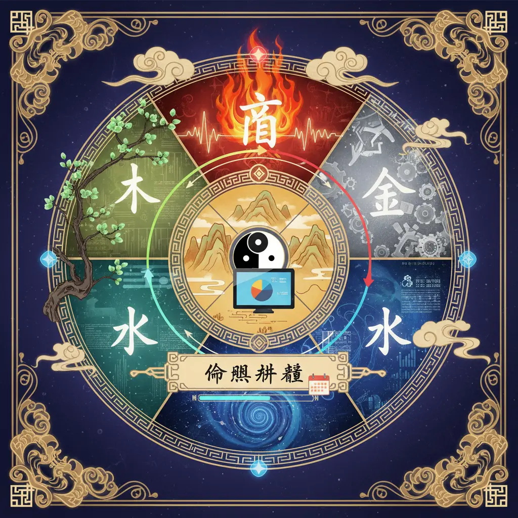 命盤排程 - 五行
