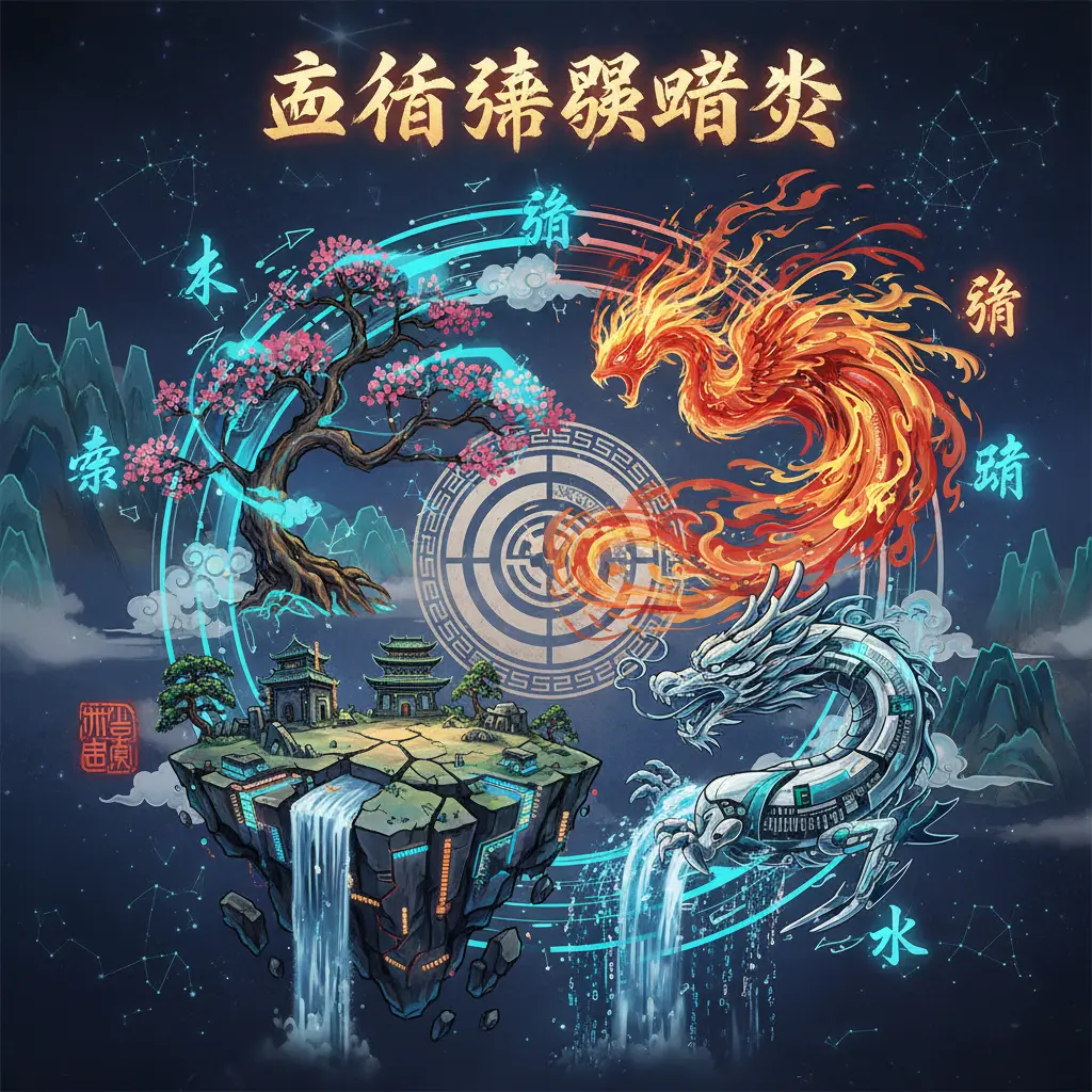 強弱旺衰 - 五行