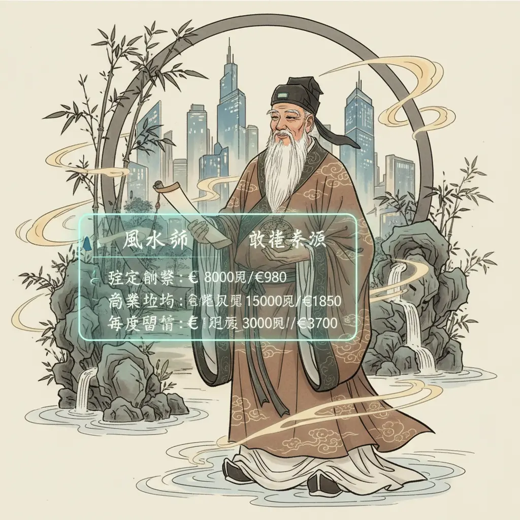 風水師收費 - 風水師