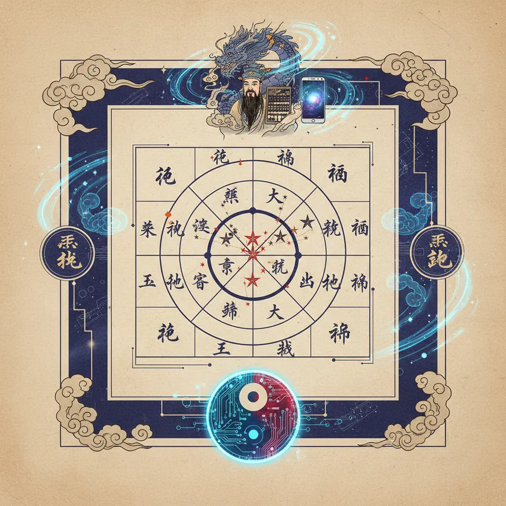 紫微命盤 - 紫微鬥數