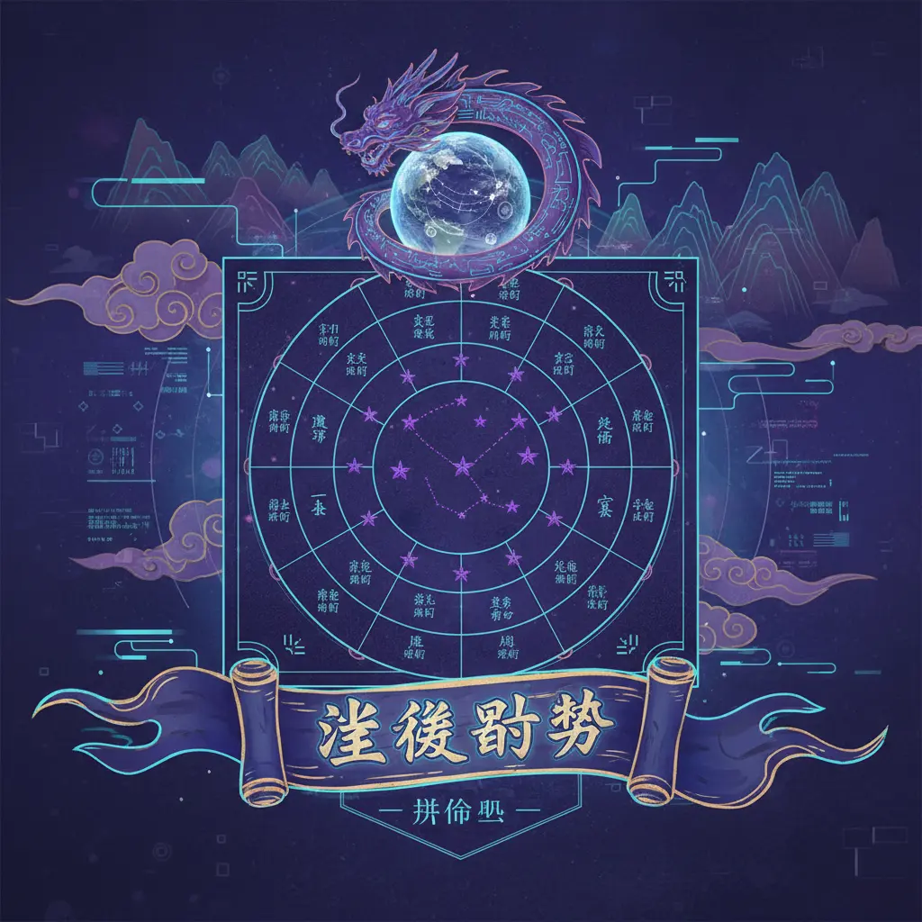 紫微鬥數排命盤 - 紫微鬥數