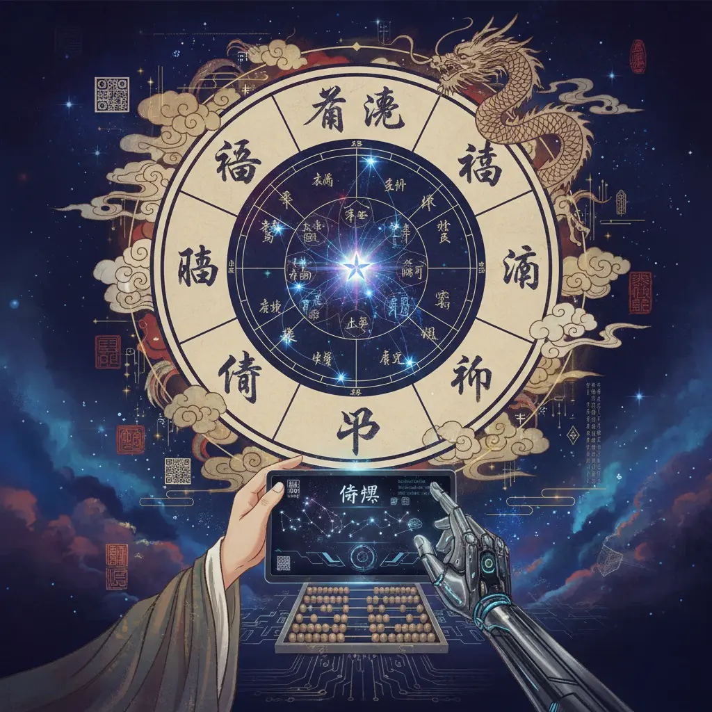 算八字命盤 - 紫微鬥數