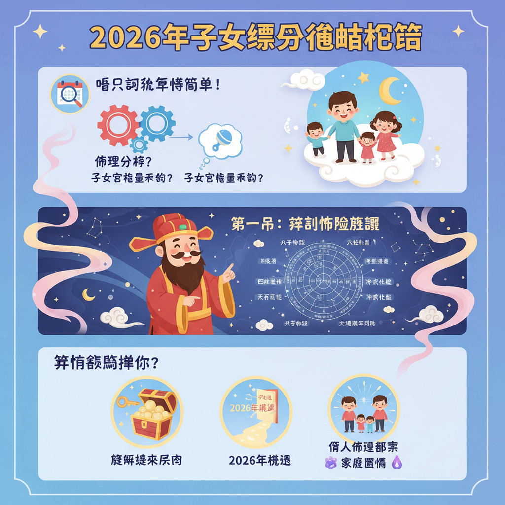 事業發展親子關係子女宮子女天干地支家庭關係算命師命格命理命盤子女緣份家庭和諧個性分析親子關係個人命運運勢分析人生決策剖腹擇日命盤解讀因果循環