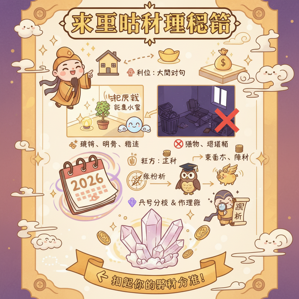 玄學財位偏財偏財運命理師運勢聚寶盆財運八字水晶橫財運提升財運貴人運十二生肖貴人加持流年分析化煞財位佈置運勢分析水晶淨化