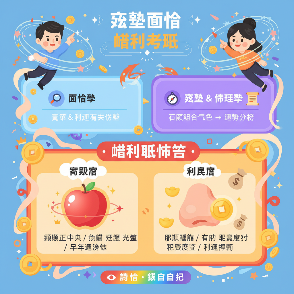 面相學官祿宮性格運勢命理學風水觀相知人財帛宮玄學骨相學人生運勢AI讀臉風水佈局面相分析中年運勢事業運識人術趨吉避兇晚年運勢早年運勢