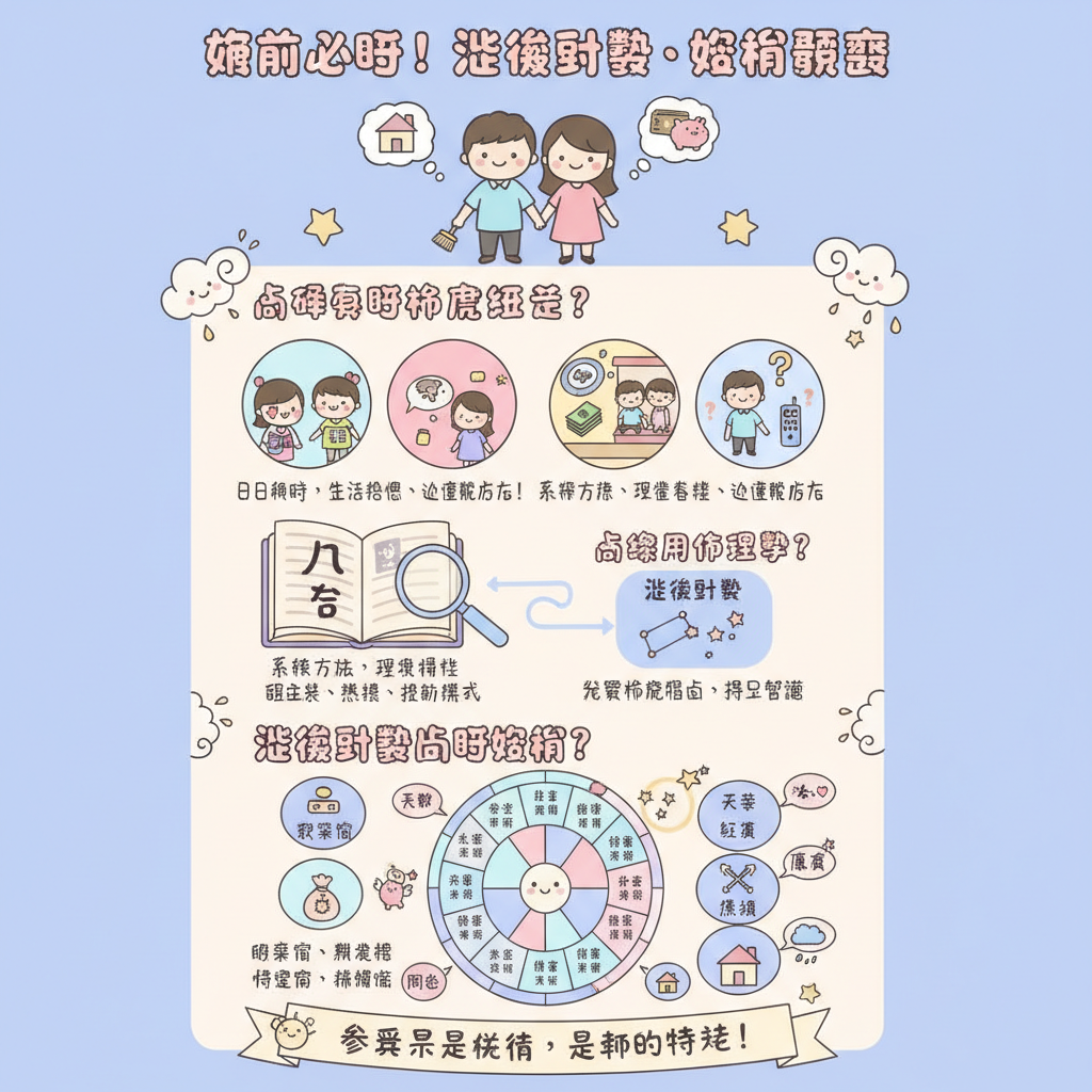 占卜周易生辰八字姻緣婚姻十二生肖夫妻宮稱骨算命風水姓名學夫妻宮分析趨吉避兇八字合婚命理預測紫微排盤命盤解讀終身運勢婚姻測算桃花運查詢感情運勢