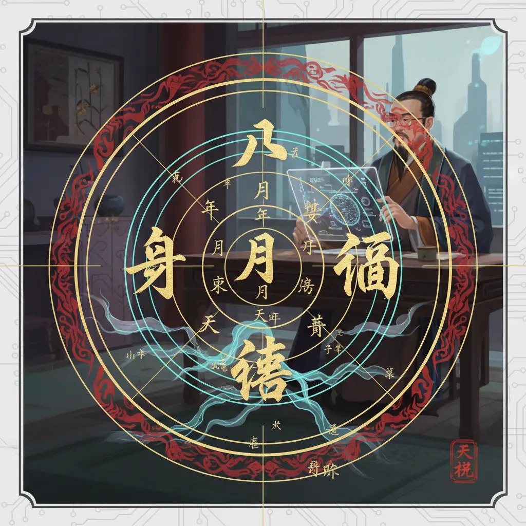 八字命盘 - 八字算命
