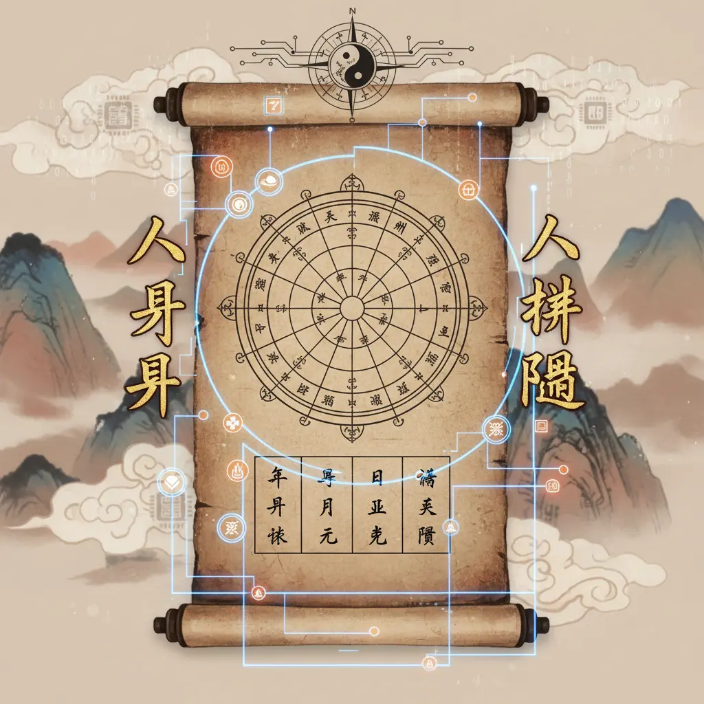 排盤 - 八字排盤