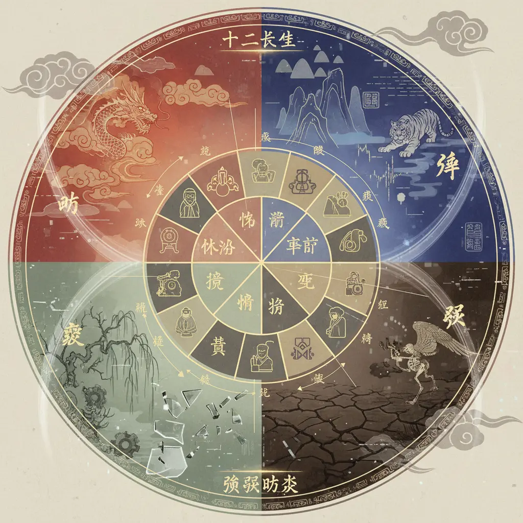 強弱旺衰 - 十二長生