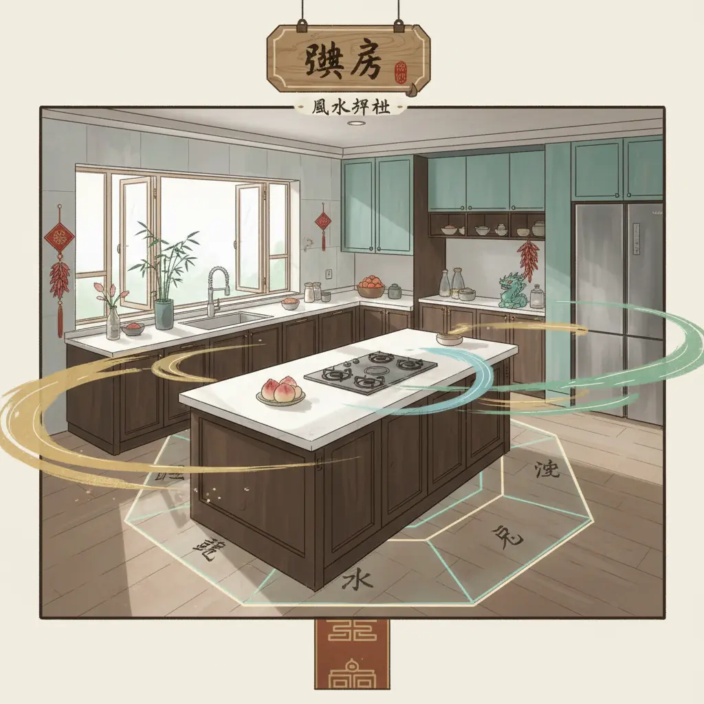 風水規劃 - 廚房