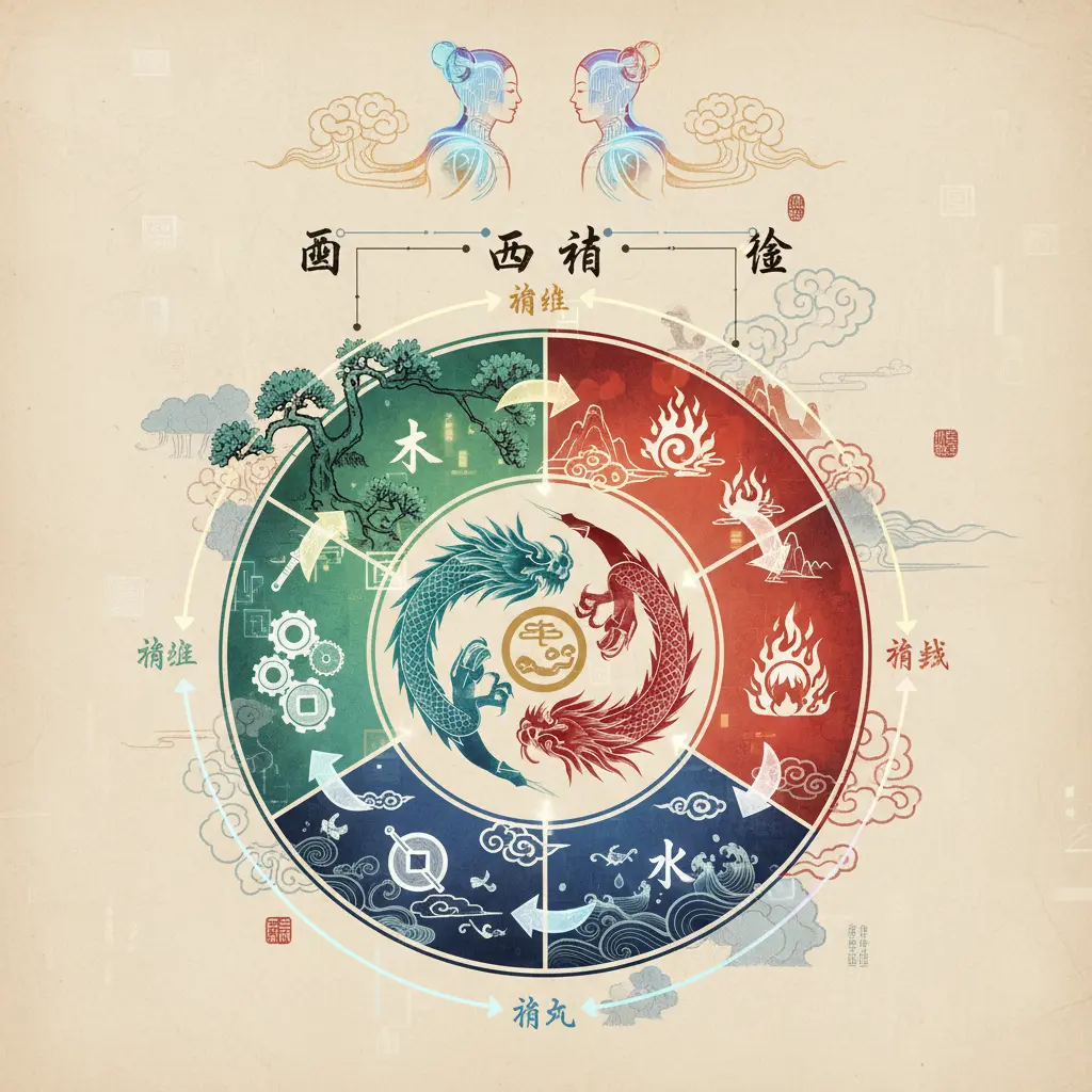 八字合婚 - 五行