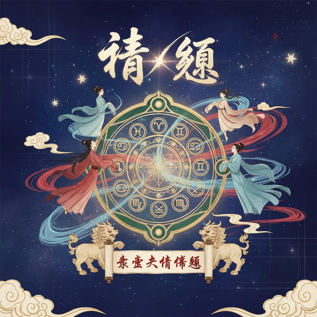 命盤排盤 - 星座愛情
