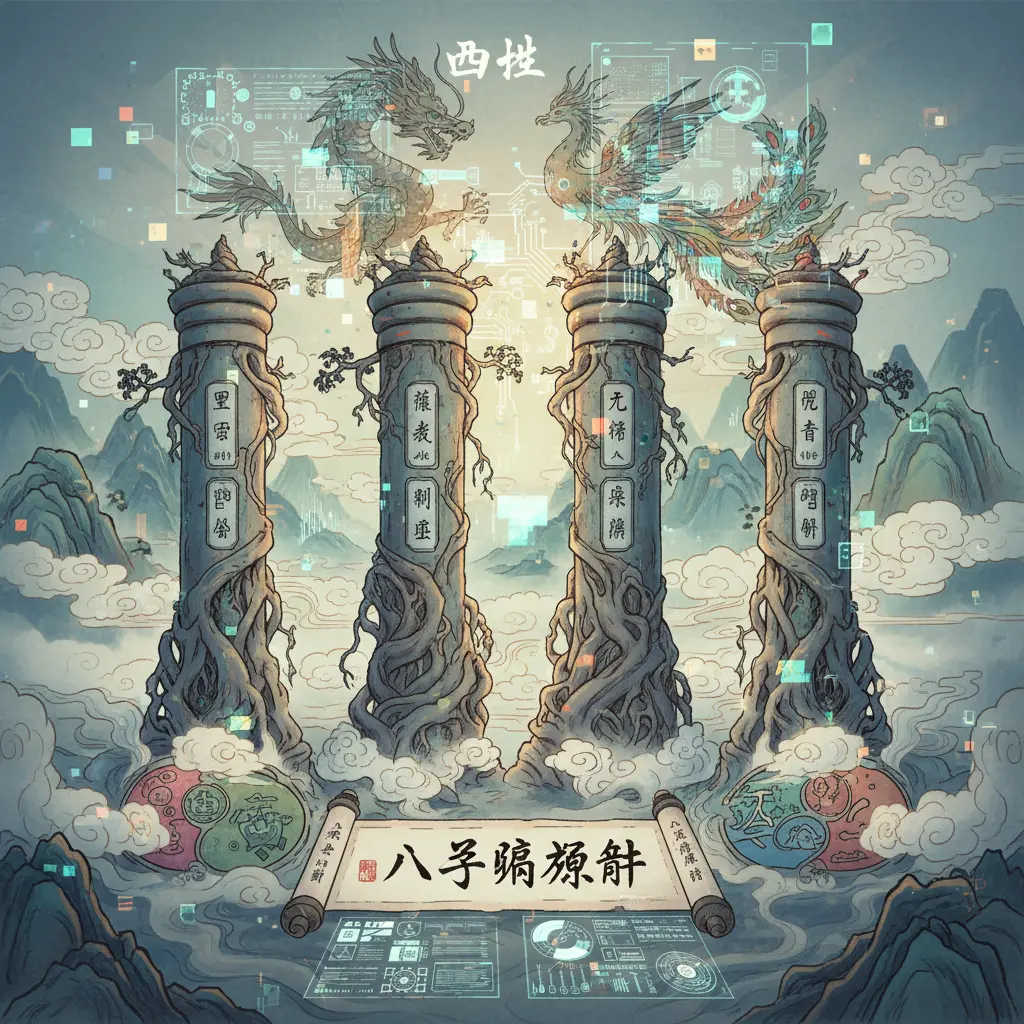 八字病源賦 - 四柱