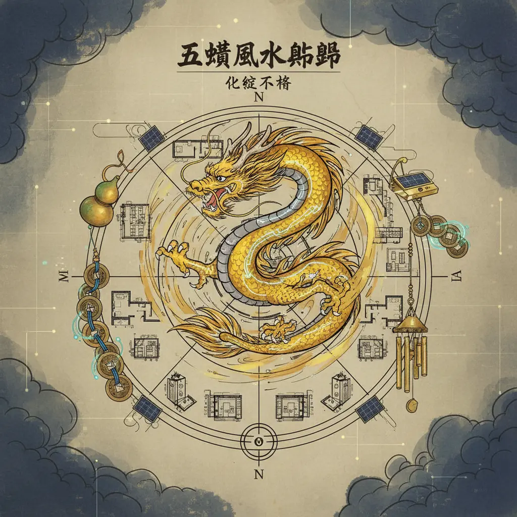 風水佈局 - 五黃