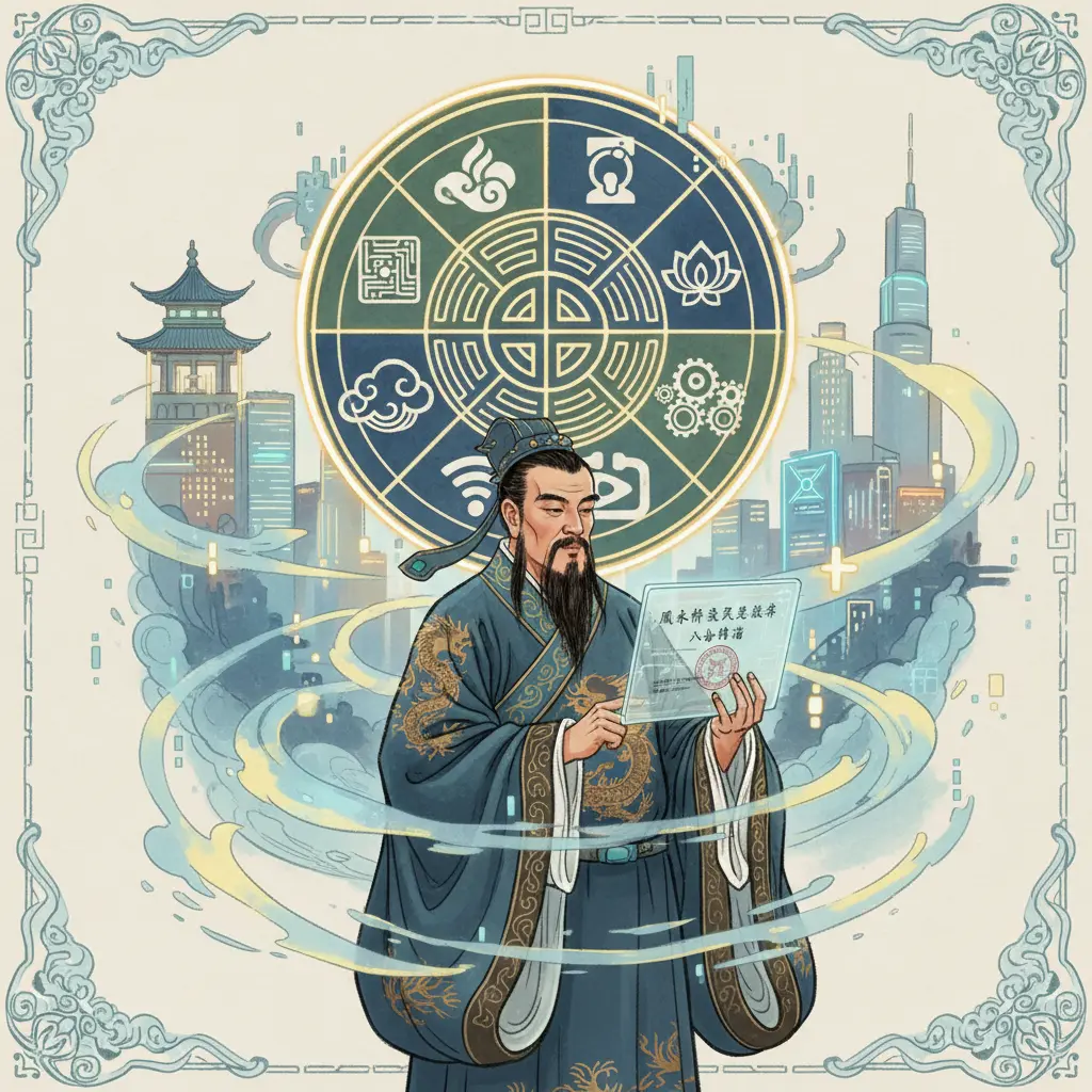 風水師資歷 - 八卦