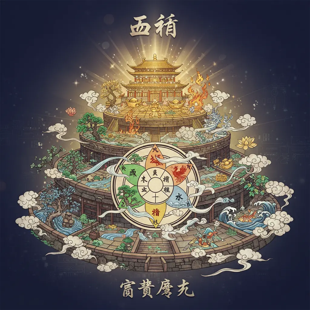 富貴層次 - 五行