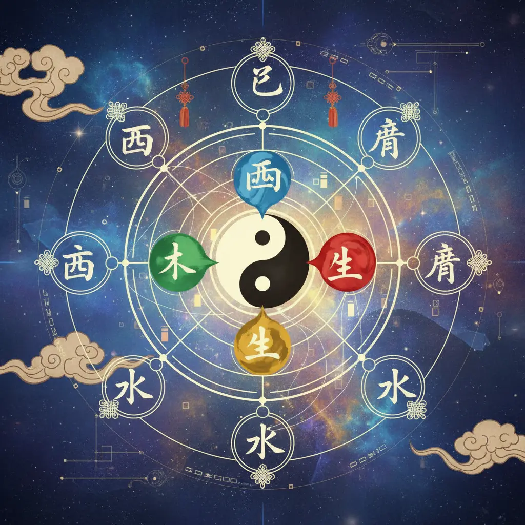 天干五合 - 五行