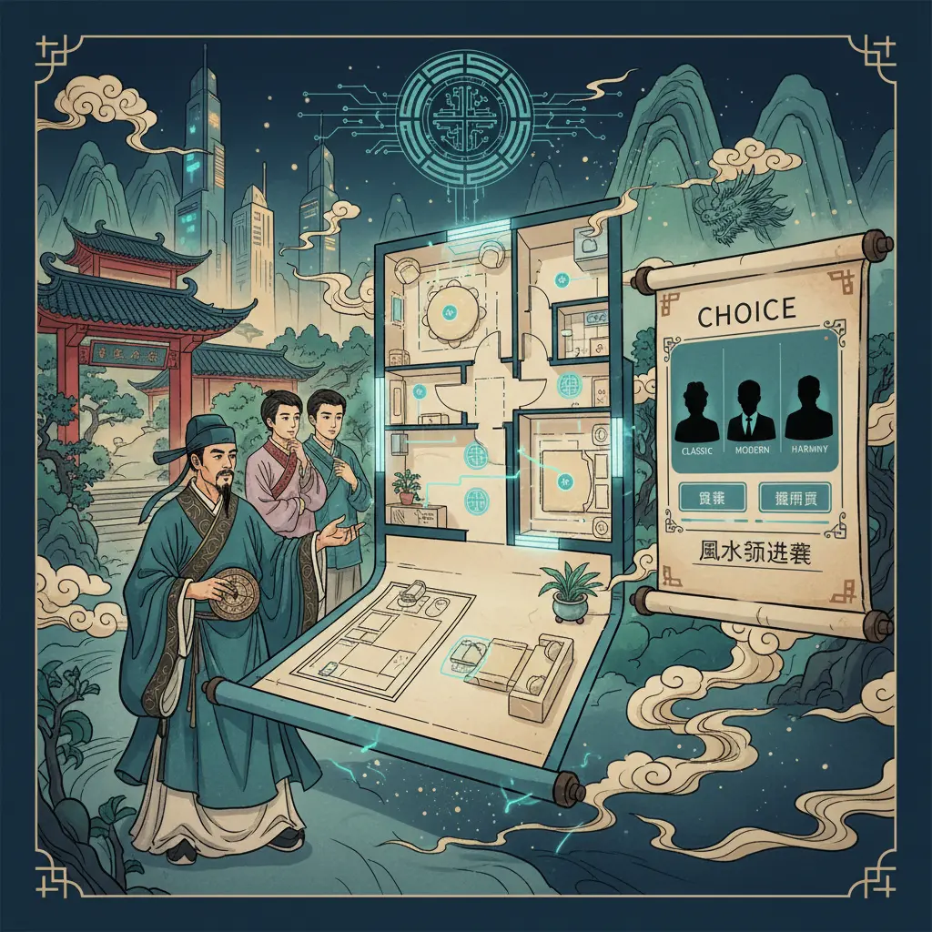 風水師選擇 - 風水佈局