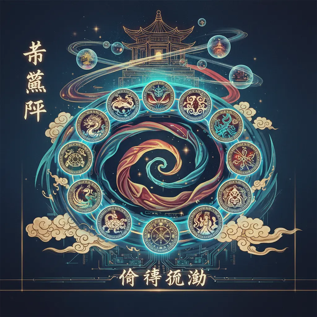 命運流動 - 塔羅牌