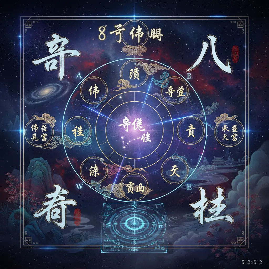 8字命盤 - 紫微鬥數