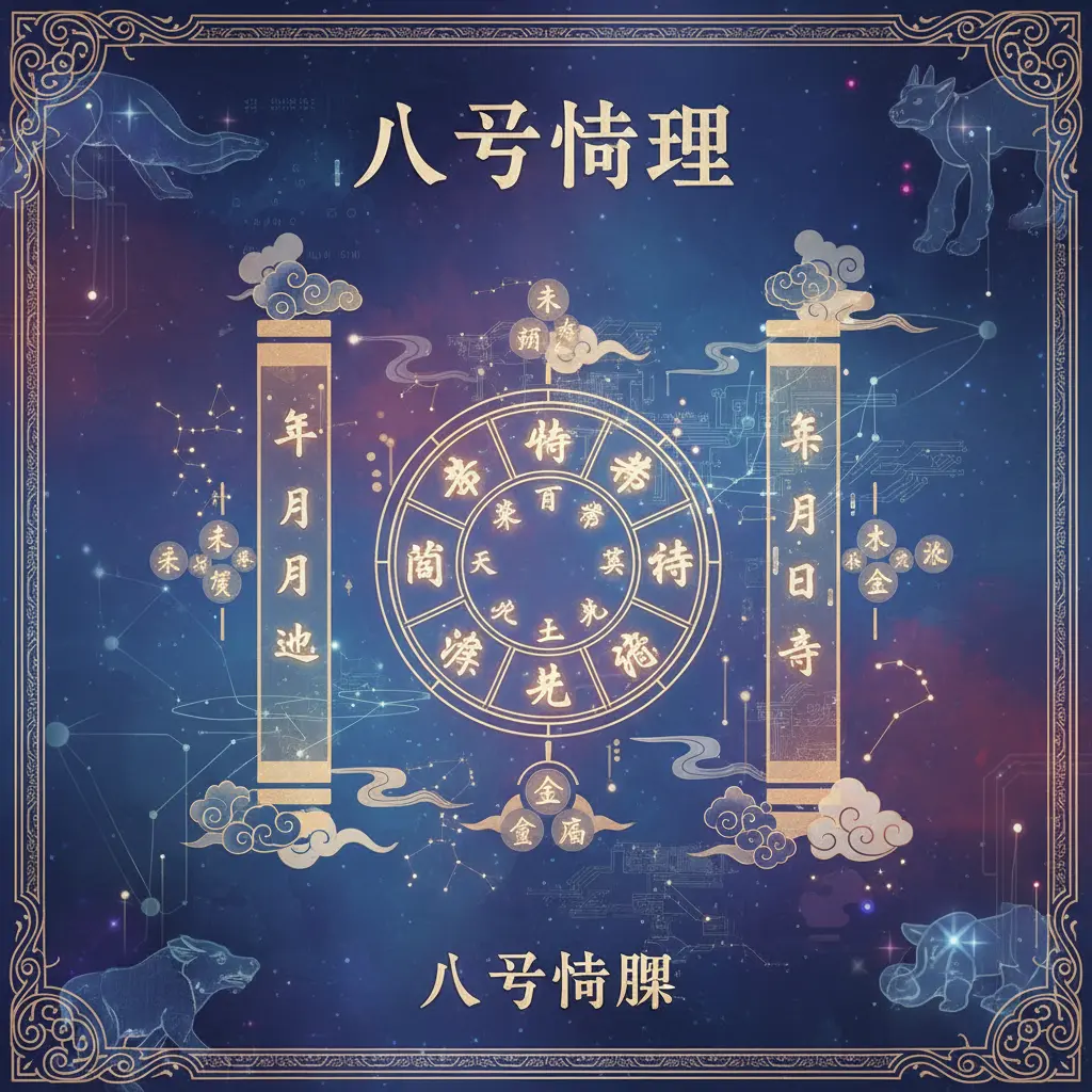 八字命理 - 八字命盤