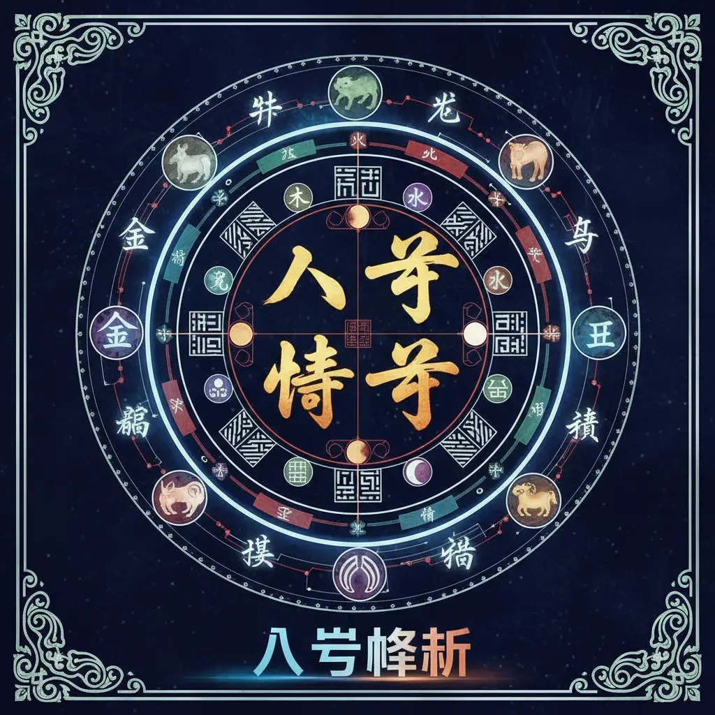 八字解析 - 八字命盤