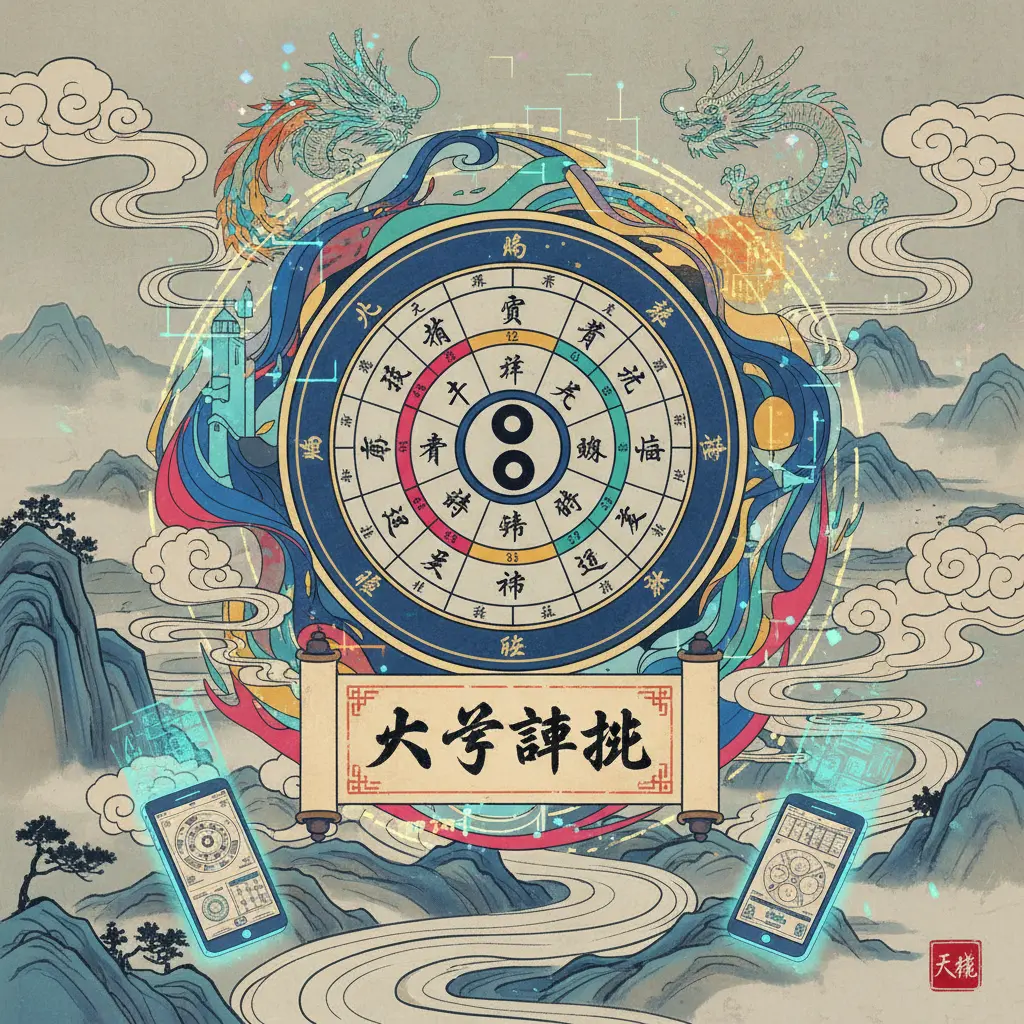 八字詳批 - 八字命盤