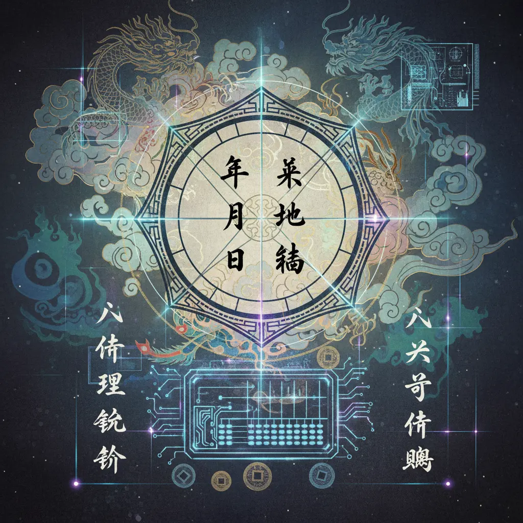 命理計算 - 八字命盤