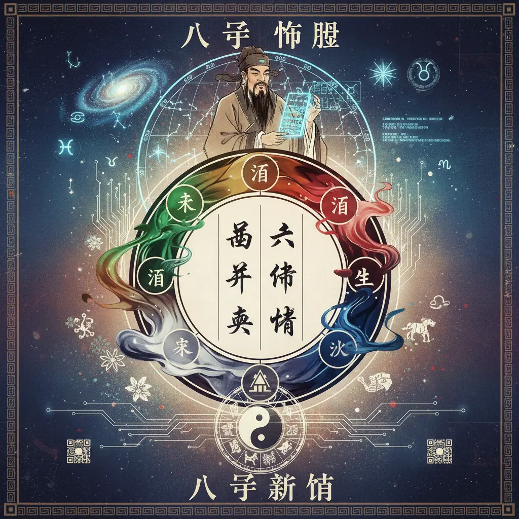 八字 命盤 - 八字算命