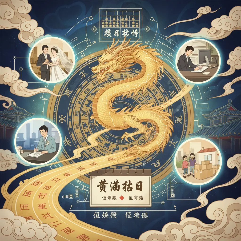 擇日吉時 - 黃道吉日