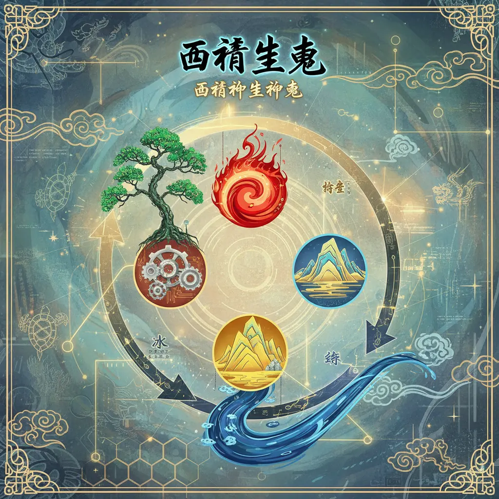 五行相生相剋 - 五行生剋