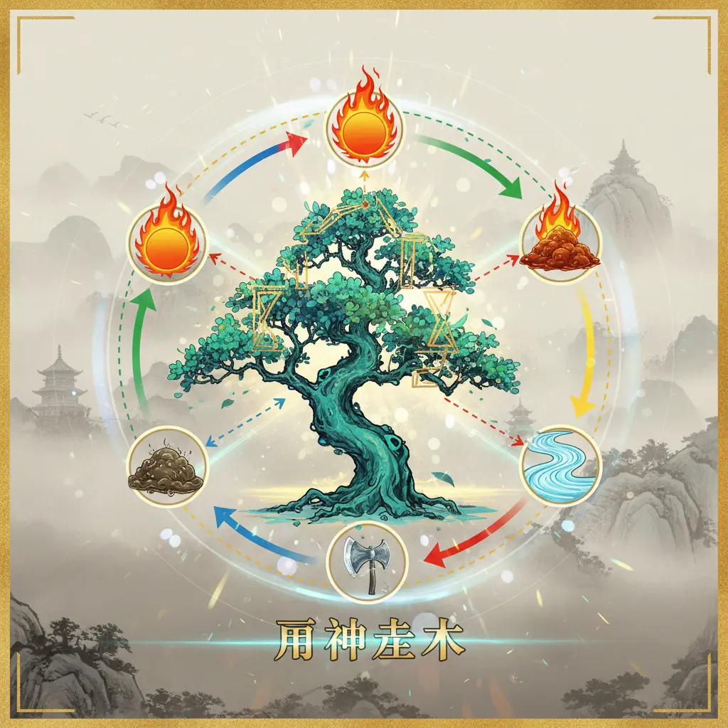 用神是木 - 五行生剋