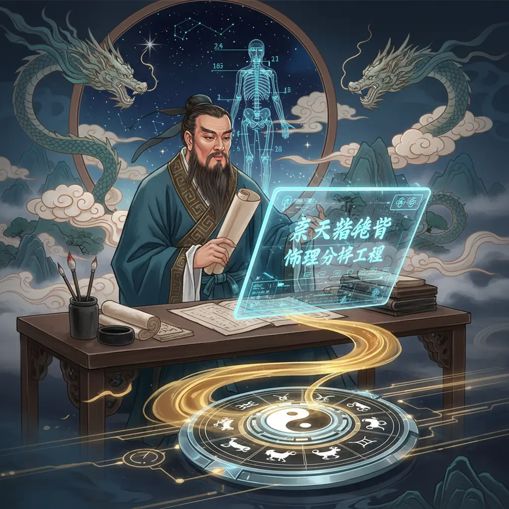 命理分析工具 - 袁天罡稱骨