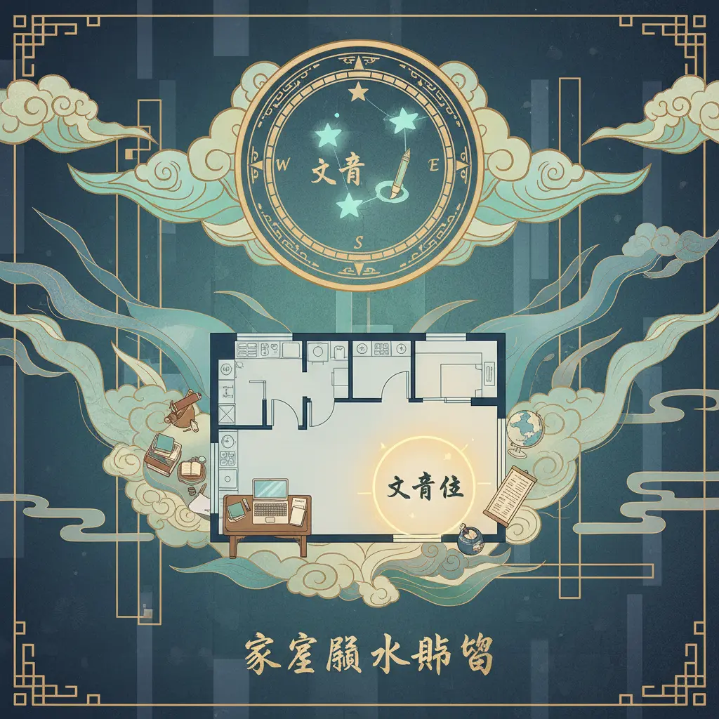家居風水佈局 - 文昌位