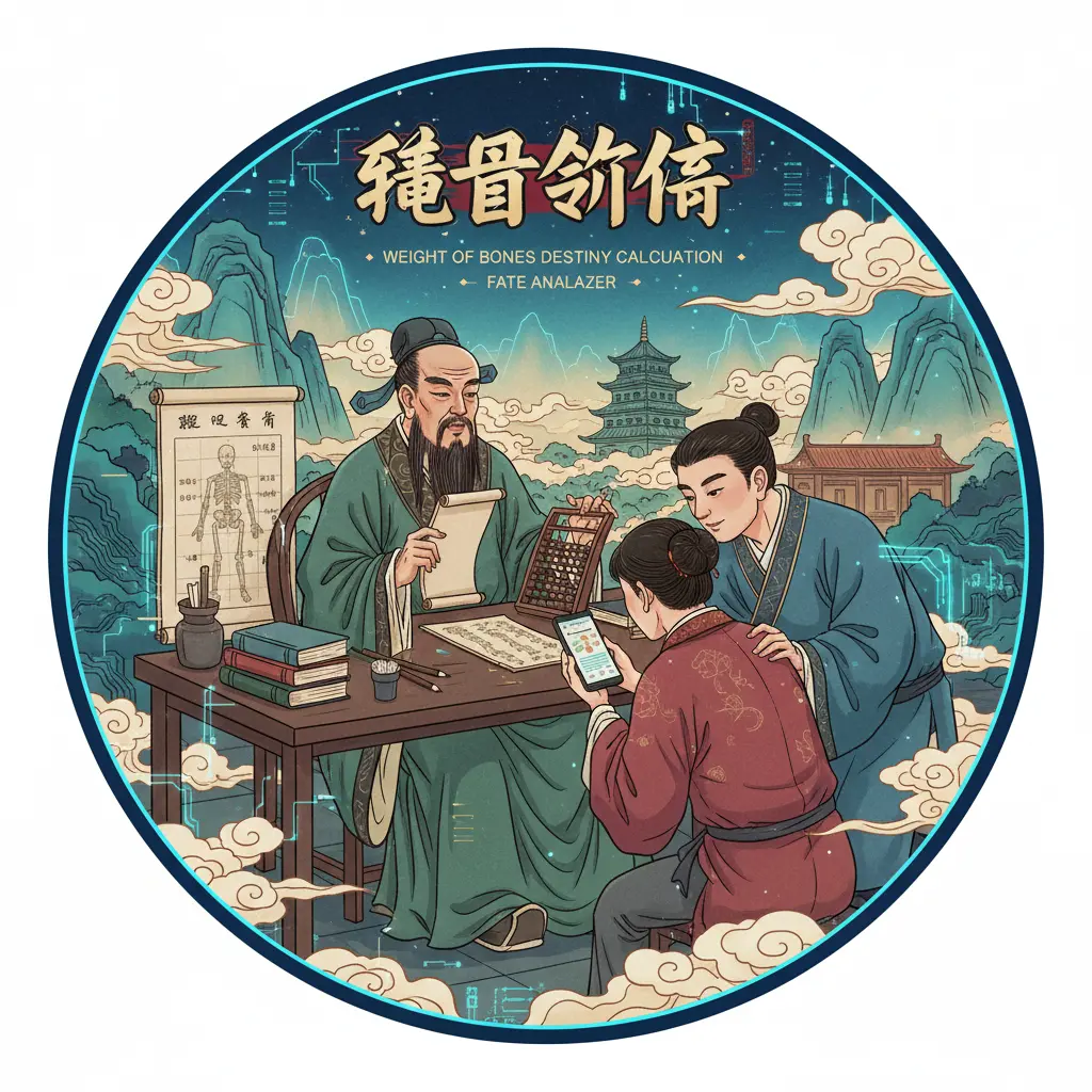 稱骨算命 - 稱骨算命