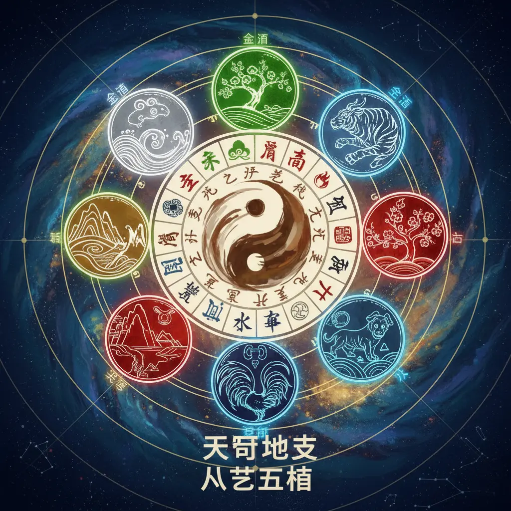八字五行 - 天干地支