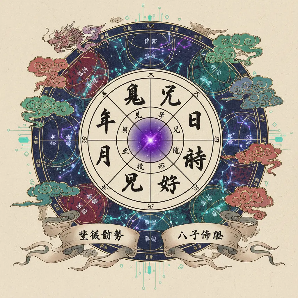 八字命盘 - 紫微鬥數