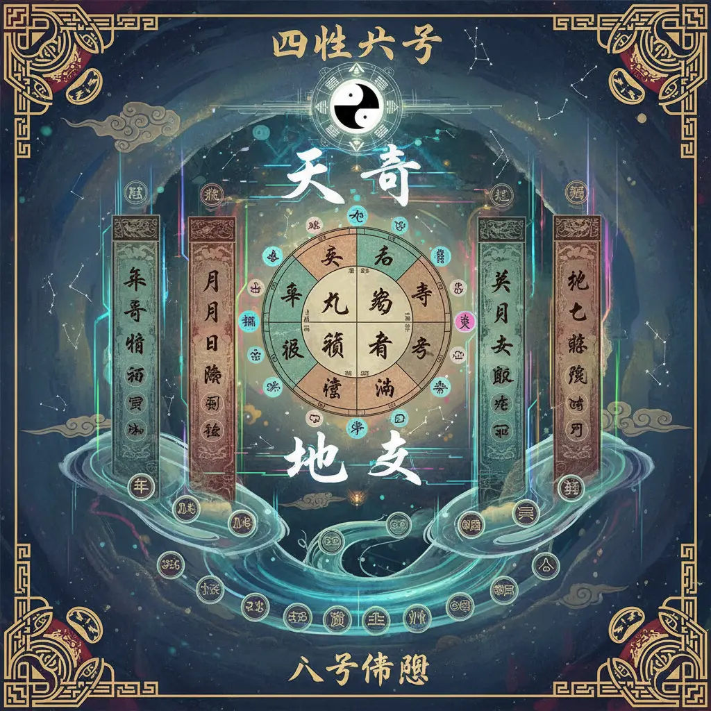 四柱八字 - 八字命盤