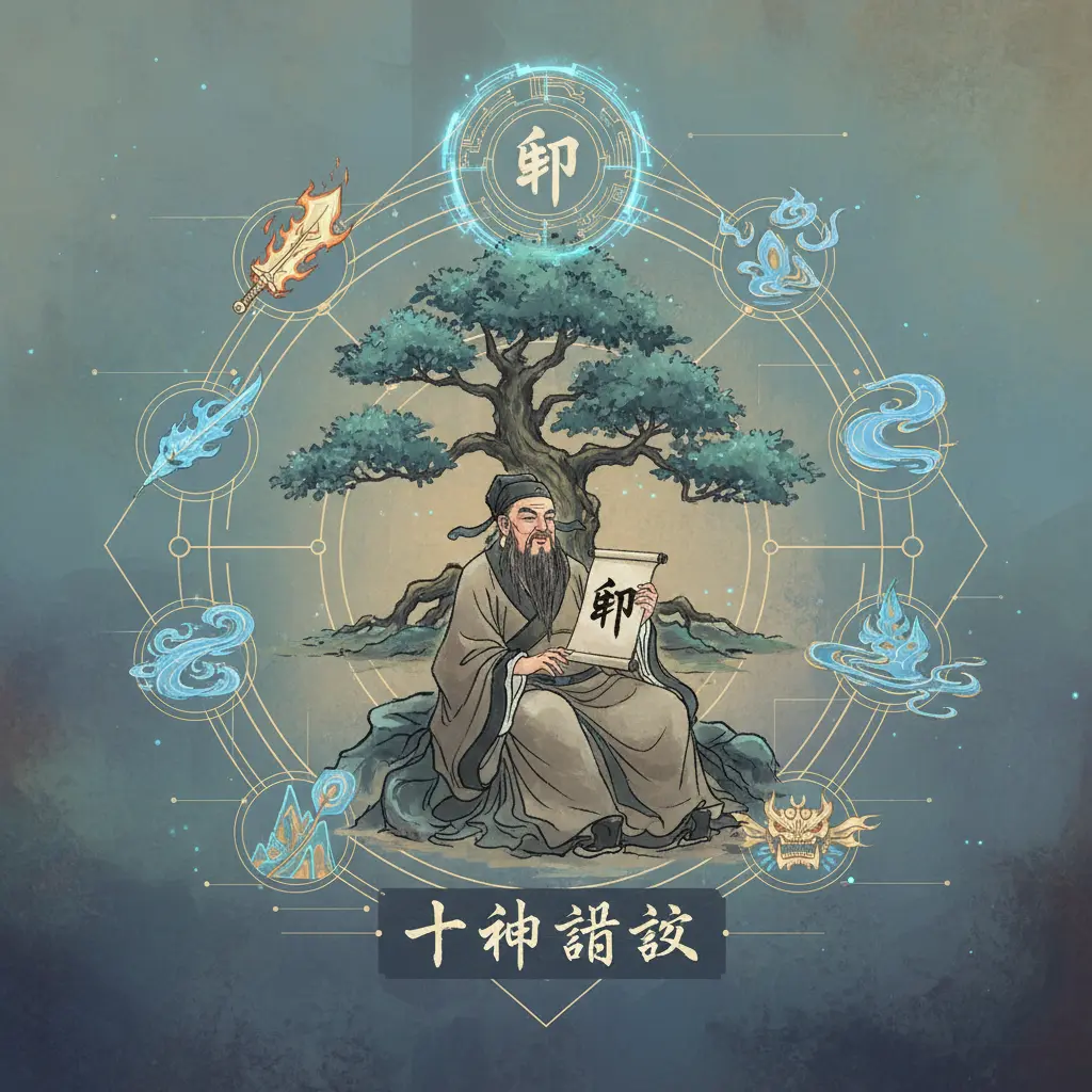 十神定義 - 正印