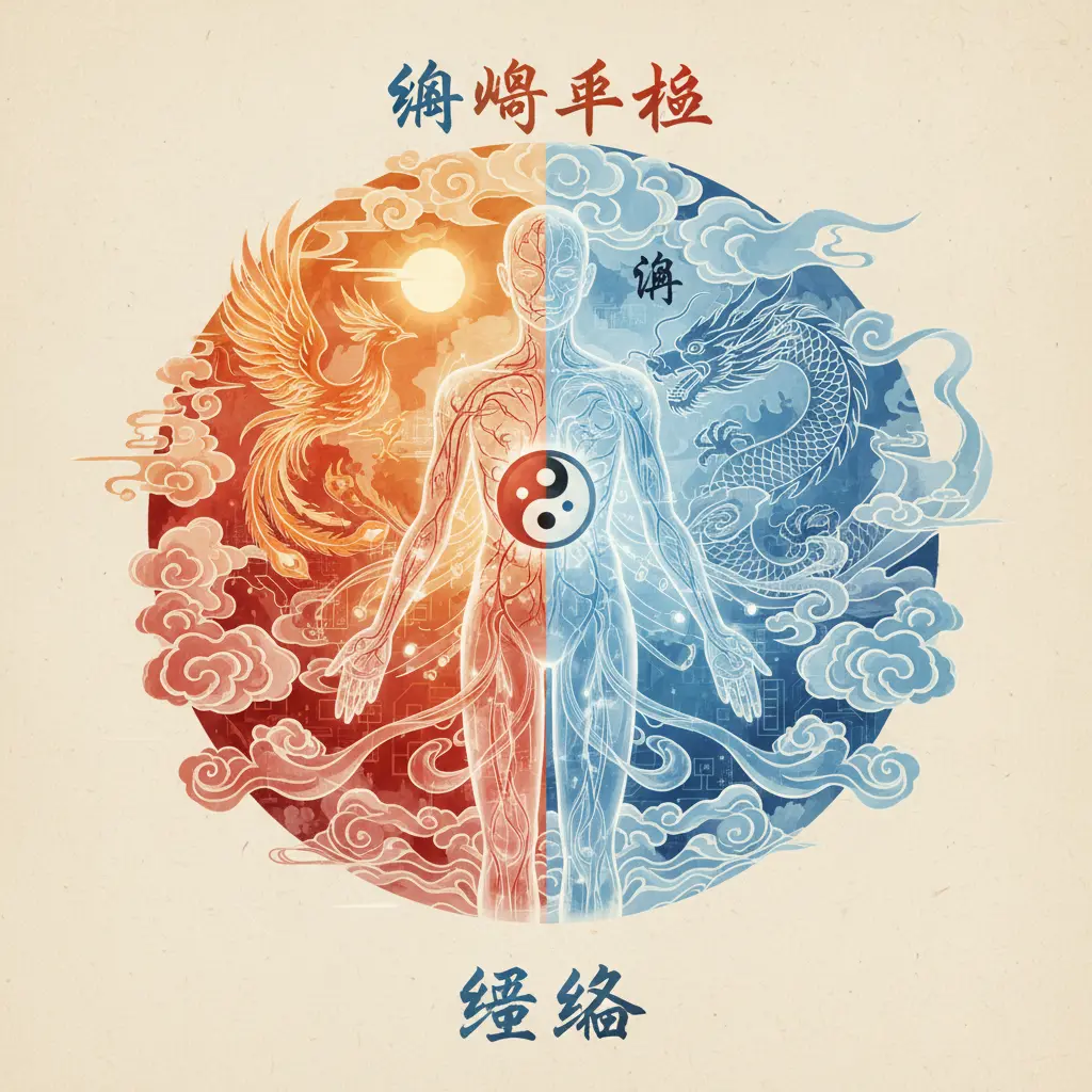 陰陽平衡 - 經絡