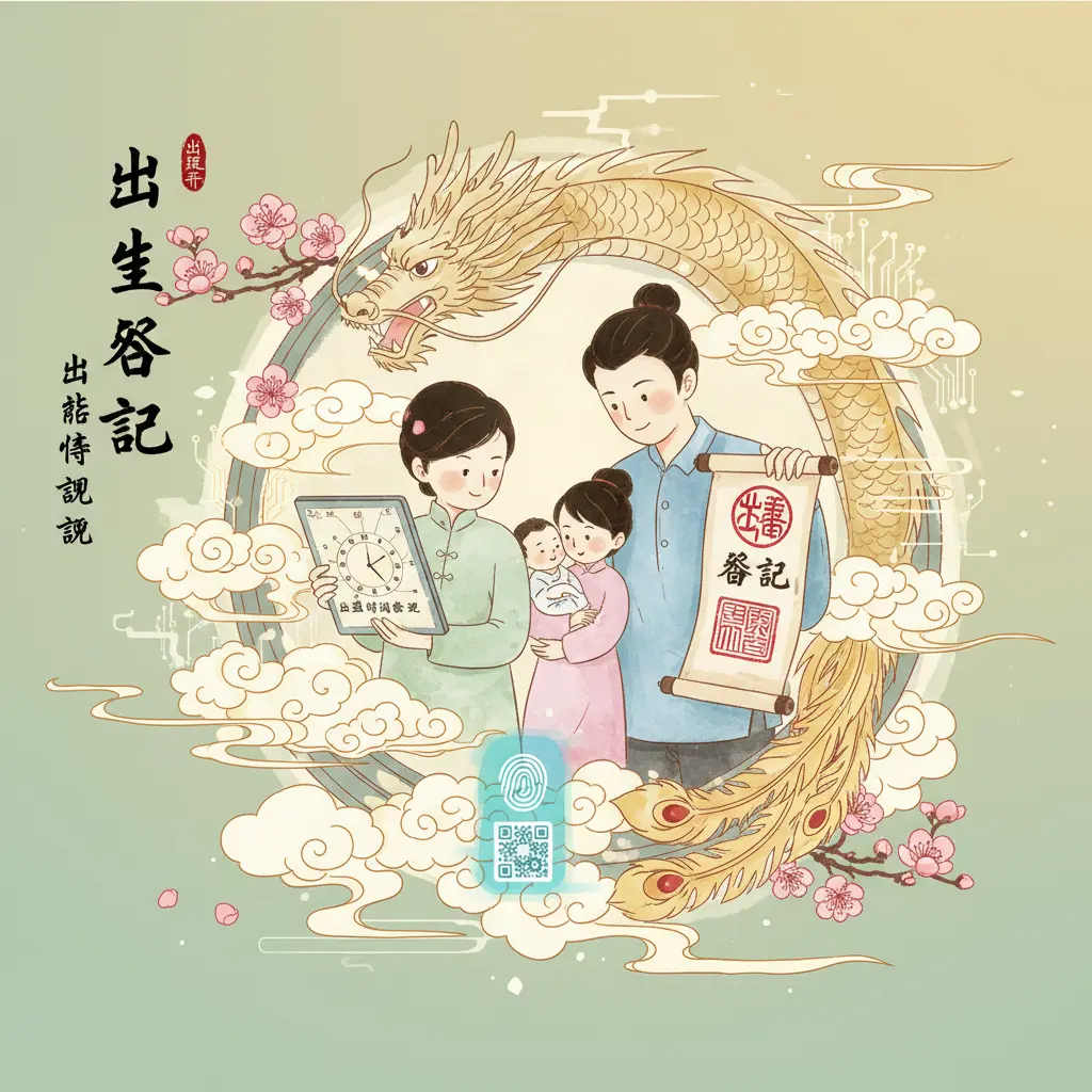 出生時間查詢 - 出生登記