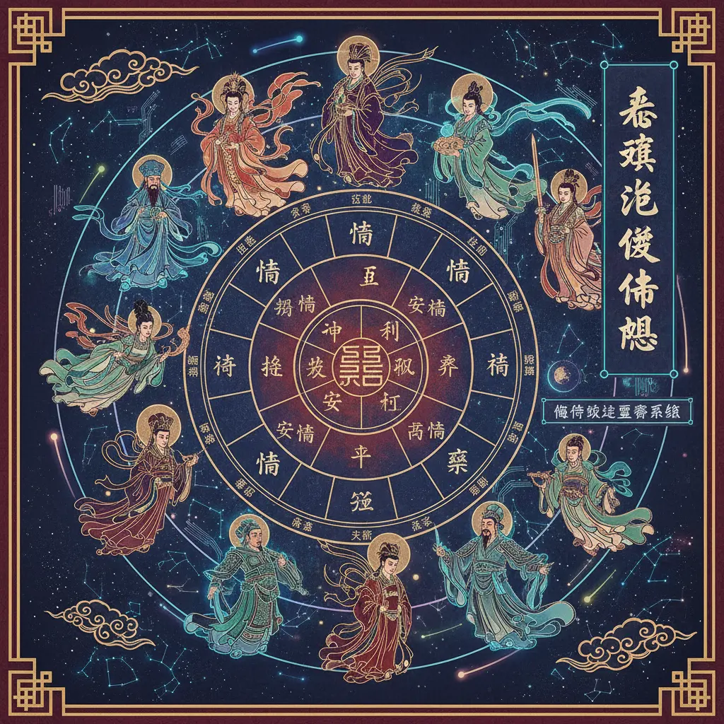 紫微鬥數排命盤 - 星曜