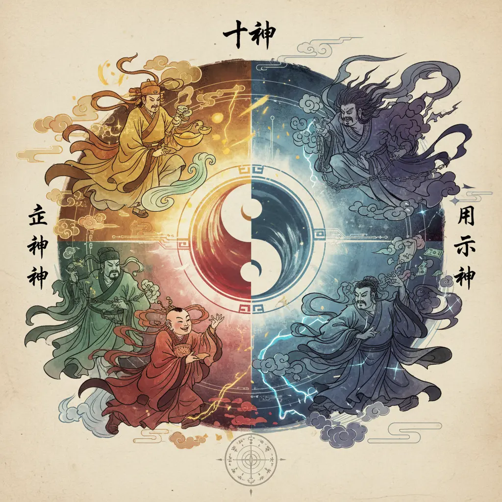 用神忌神 - 十神