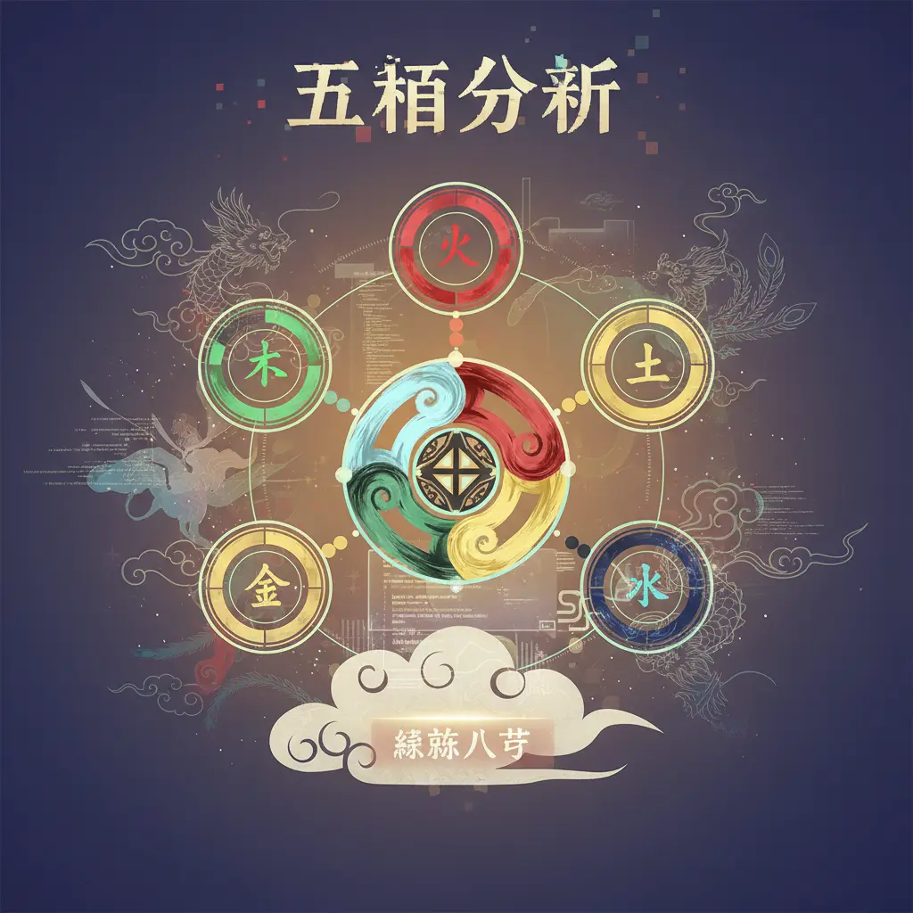 線上八字 - 五行分析