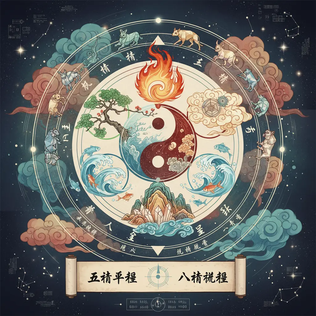八字流年 - 五行平衡