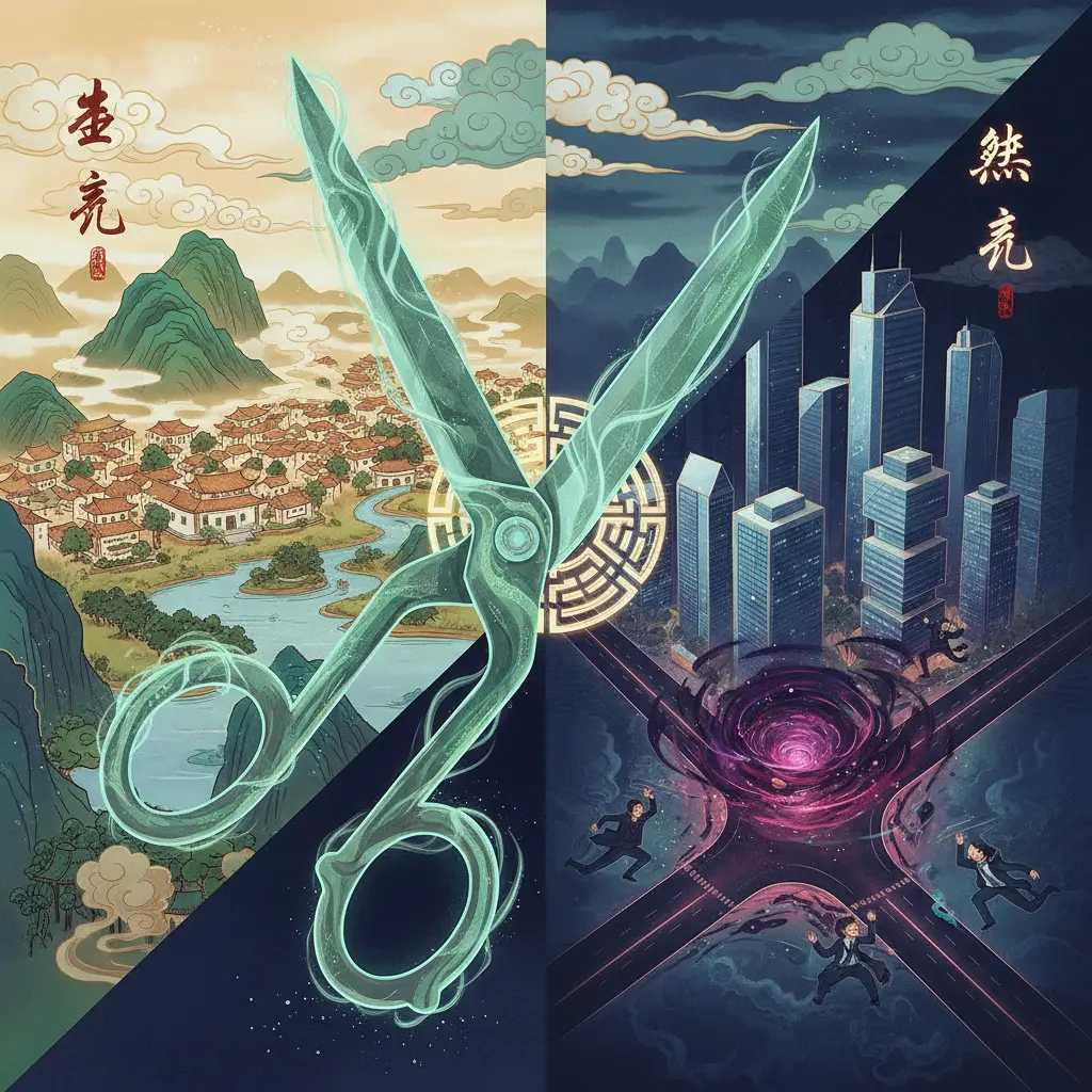 風水氣場 - 剪刀煞